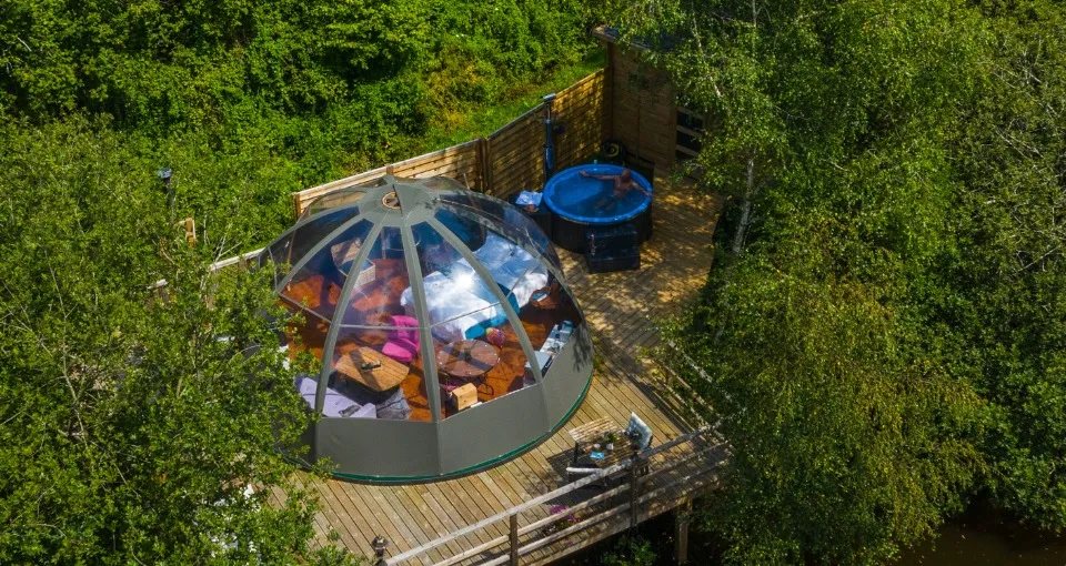 Bulle Spa du Domaine Rêves Étoilés, La Roche-Maurice : image 3