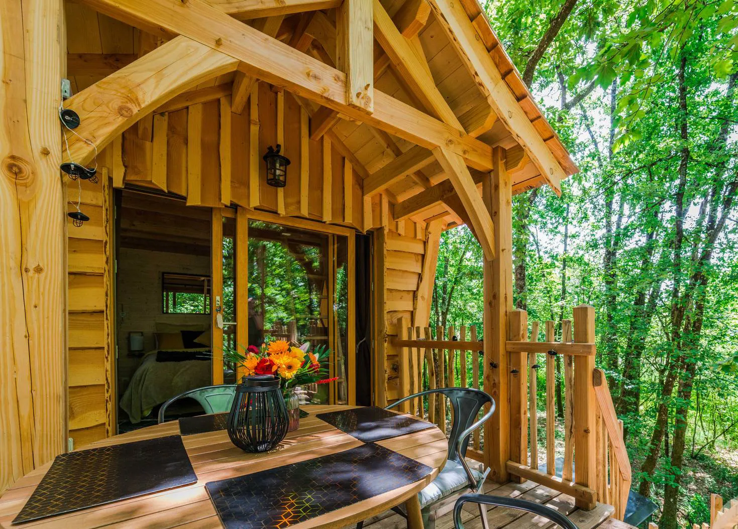 Cabane Artémis (hébergement insolite à la ferme), Port-Sainte-Marie