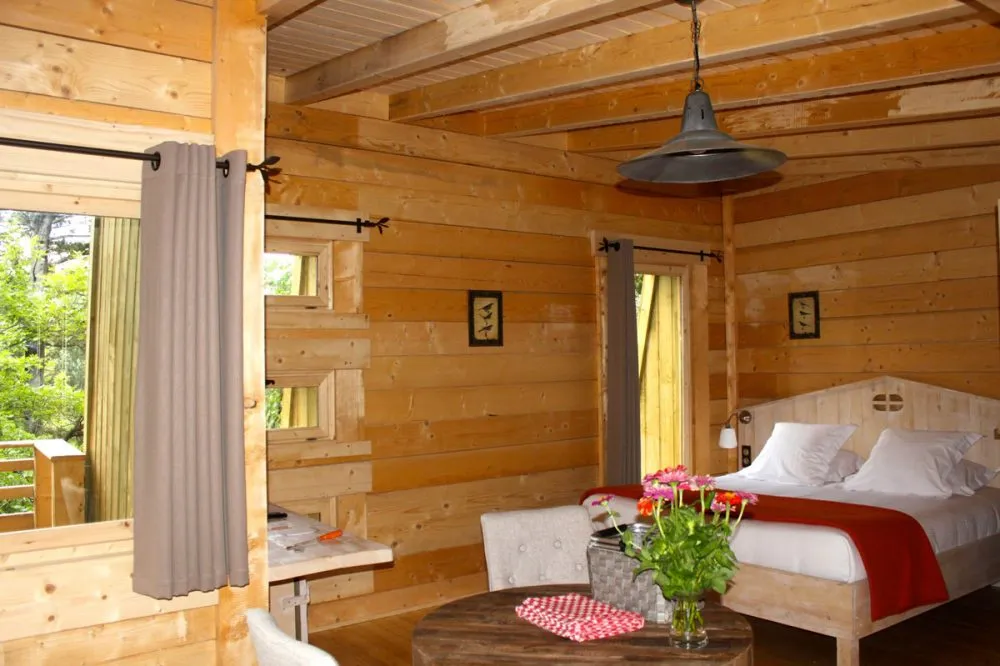 Cabane Cambuse des Cabanes dans les Bois, Villalier : image 2