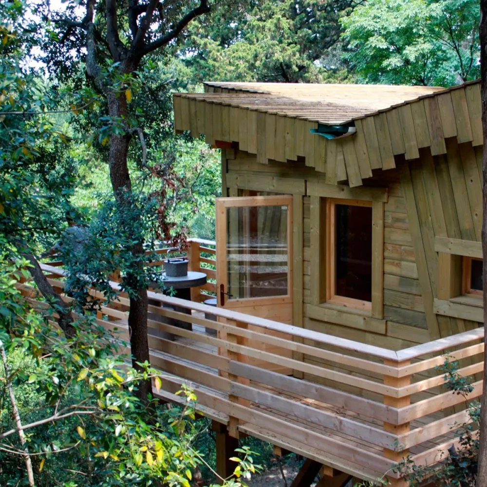 Cabane Cambuse des Cabanes dans les Bois, Villalier : image 5