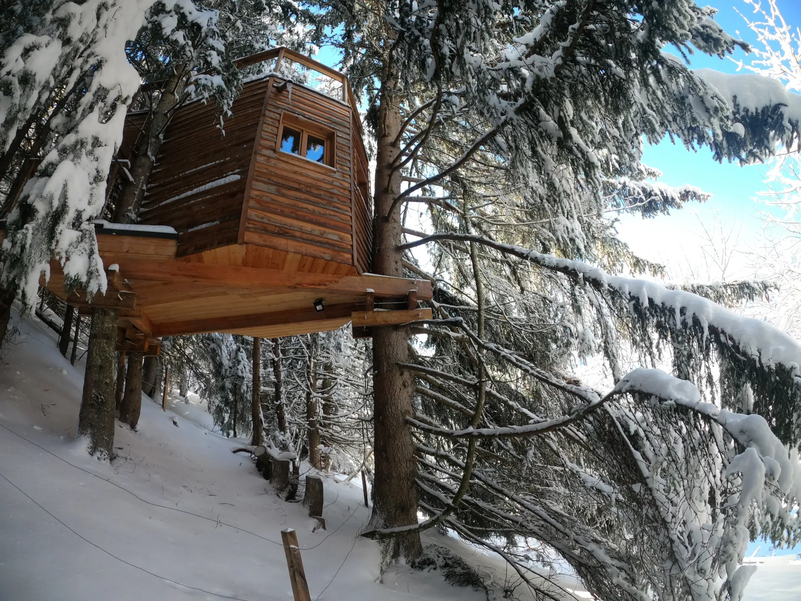 Cabane dans les Arbres de Valmo'Insolite, Les Avanchers-Valmorel : image 4