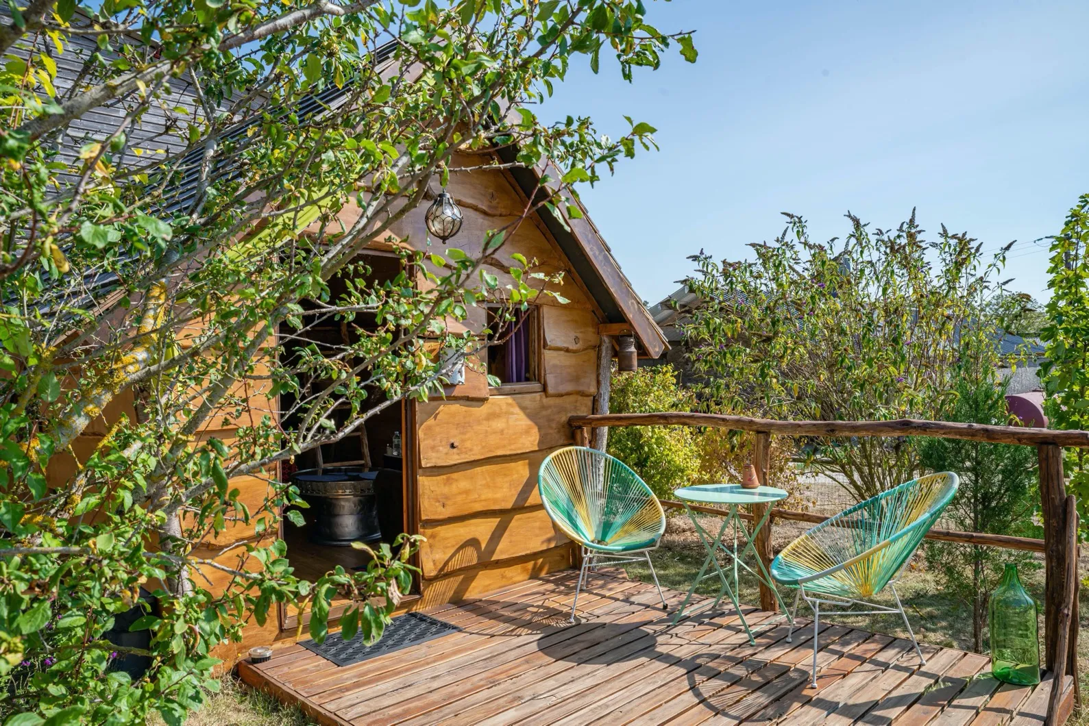 Cabane des Champs (hébergement insolite à la ferme), Champmotteux