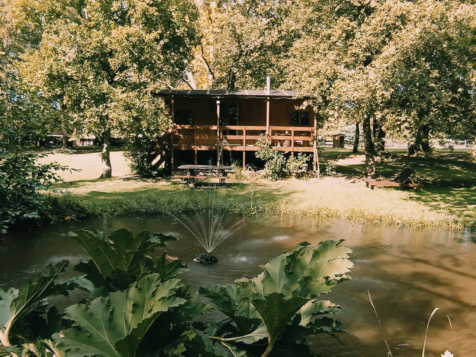 Cabane du Cow-Boy (hébergement insolite à la ferme), Saint-Paul-en-Born