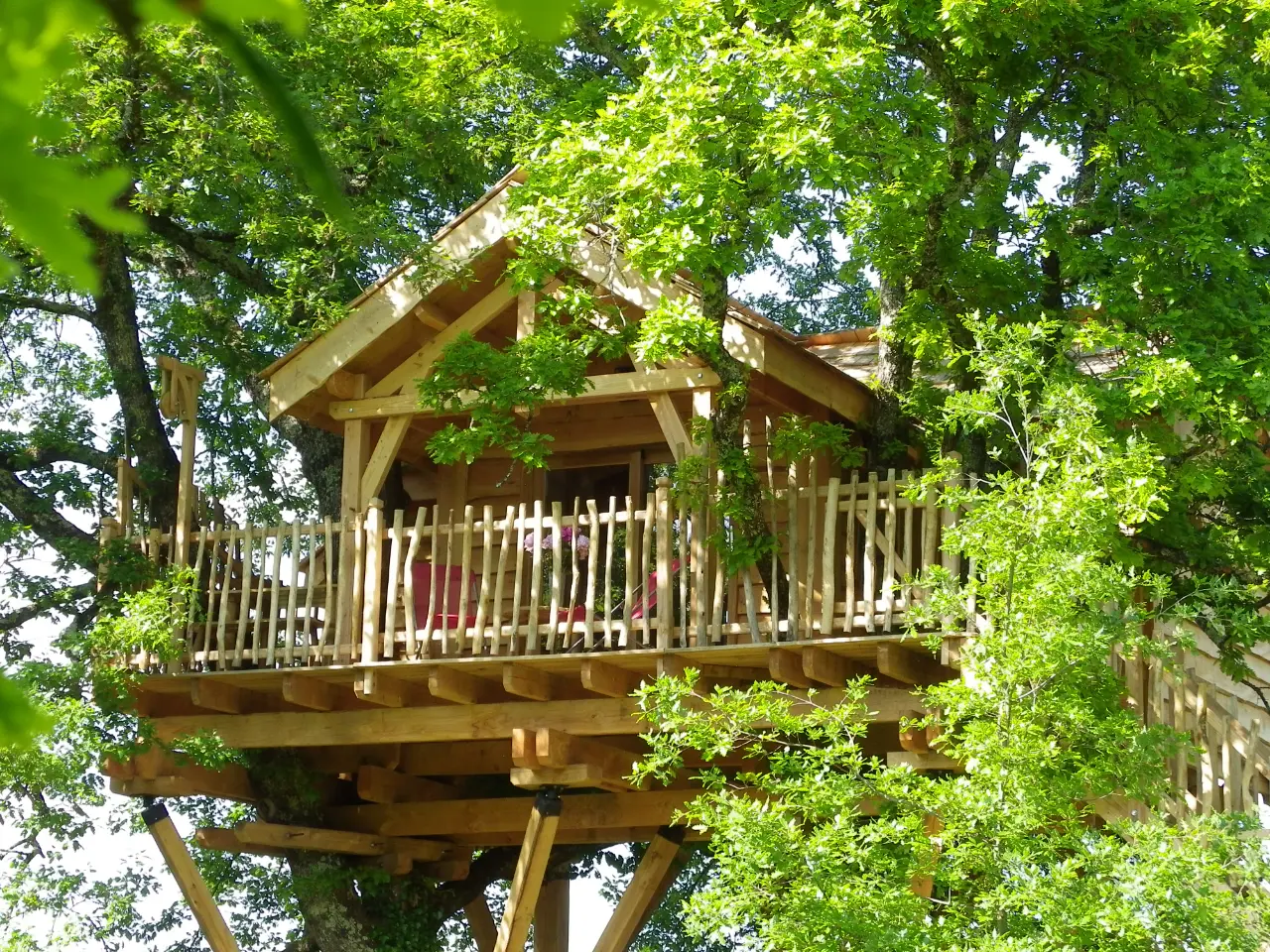 Cabane perchée Inès, Monsac : image 3