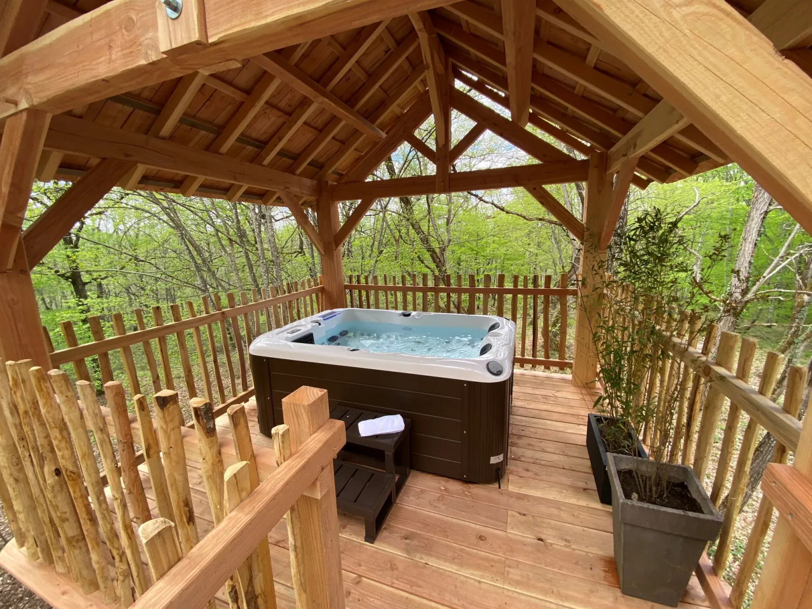 Cabane Perchée Spa Victor, Monsac : image 2