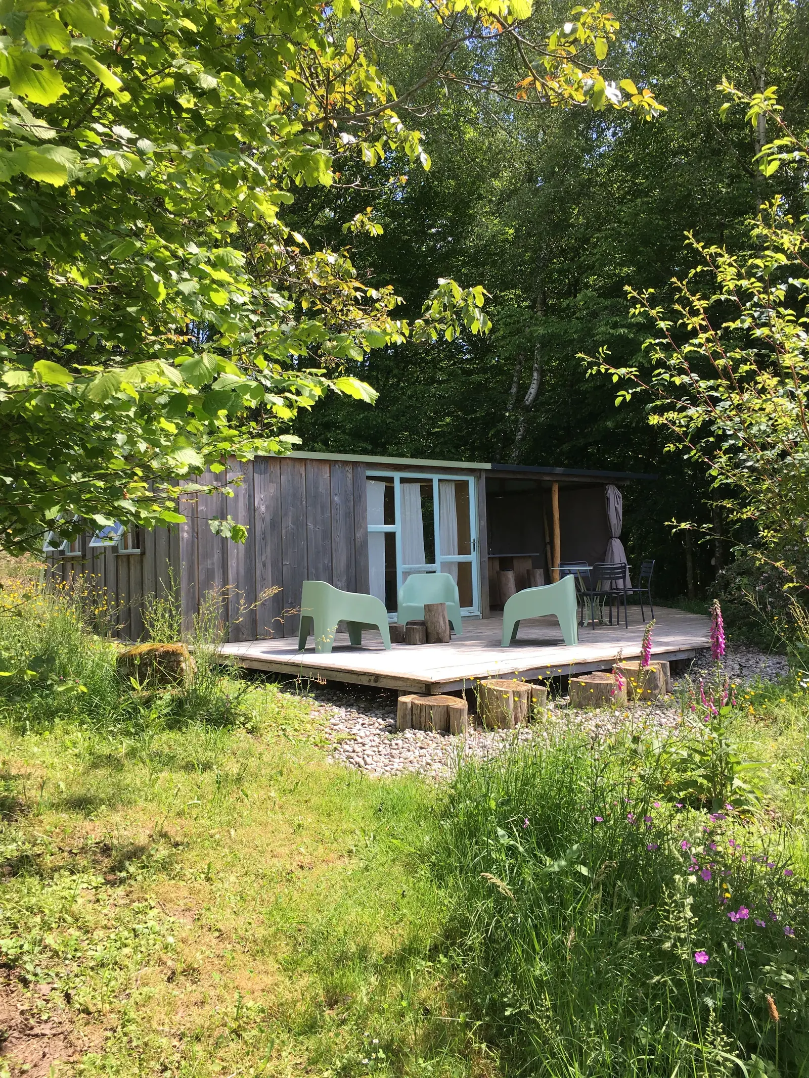 Cabane Poussière d'étoile (hébergement insolite à la ferme), Argentat-sur-Dordogne