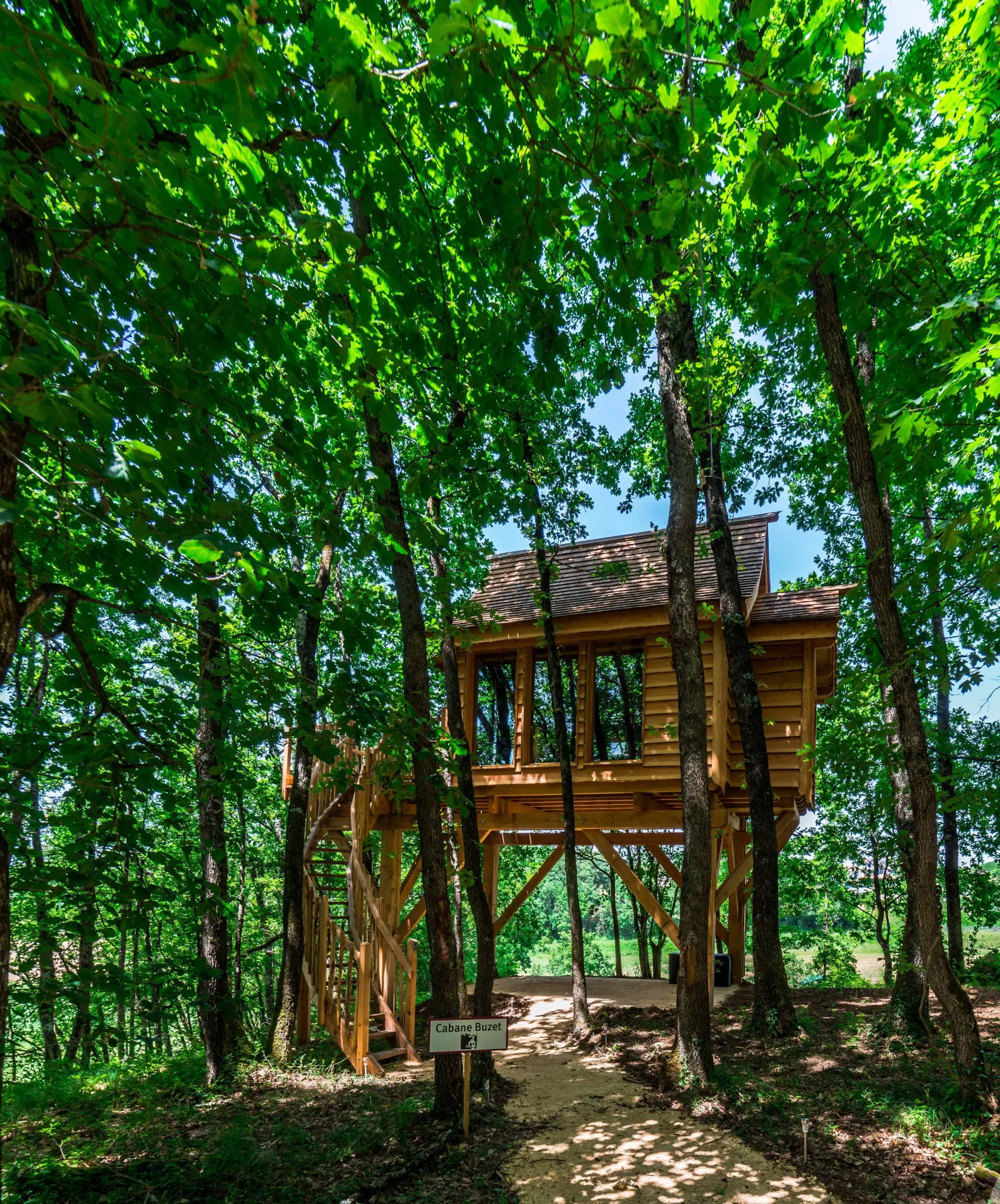 Cabane Spa Buzet du Domaine Roccas (hébergement insolite à la ferme), Port-Sainte-Marie