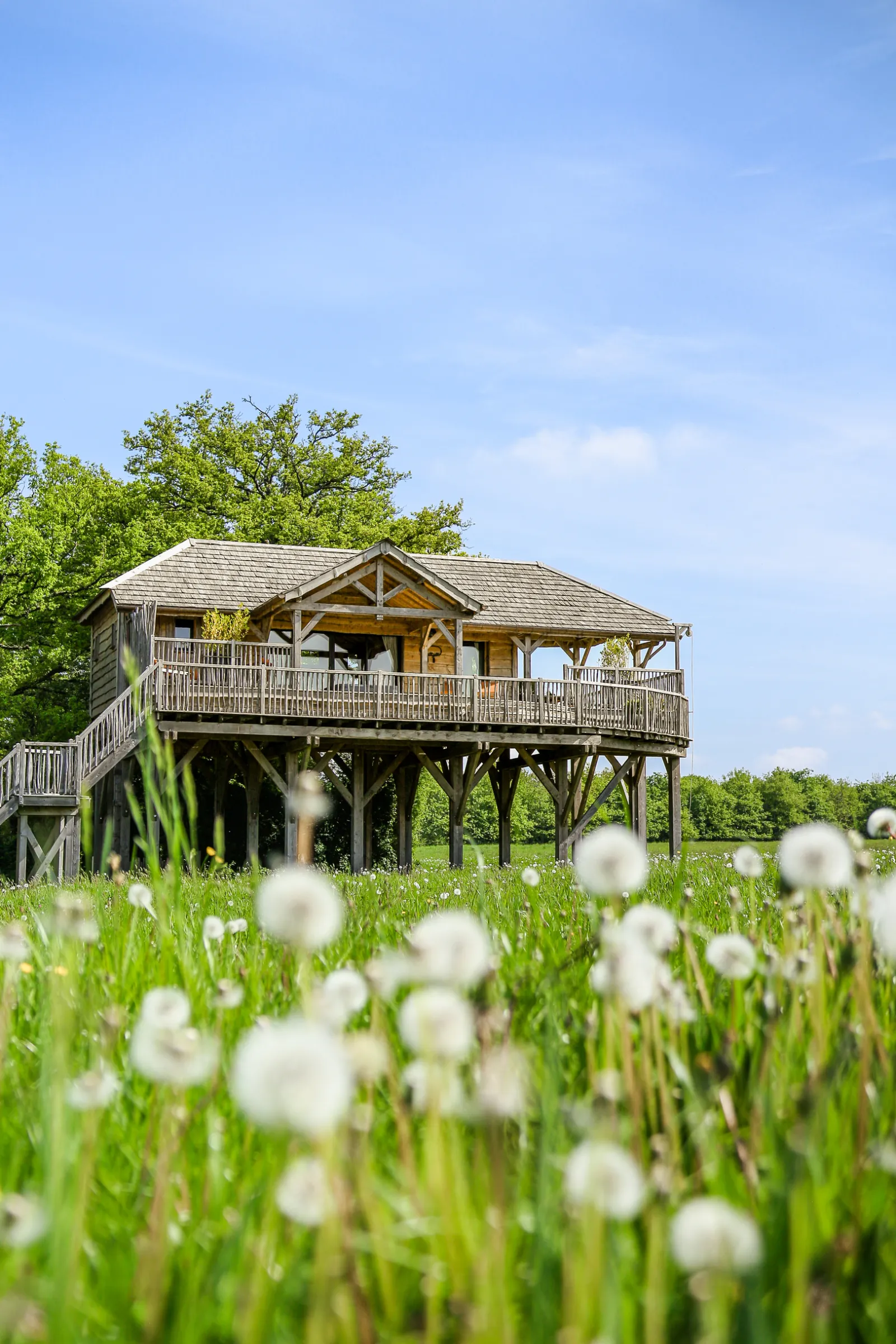 Cabane Spa du Bois de l'Épine (hébergement insolite à la ferme), Sacé