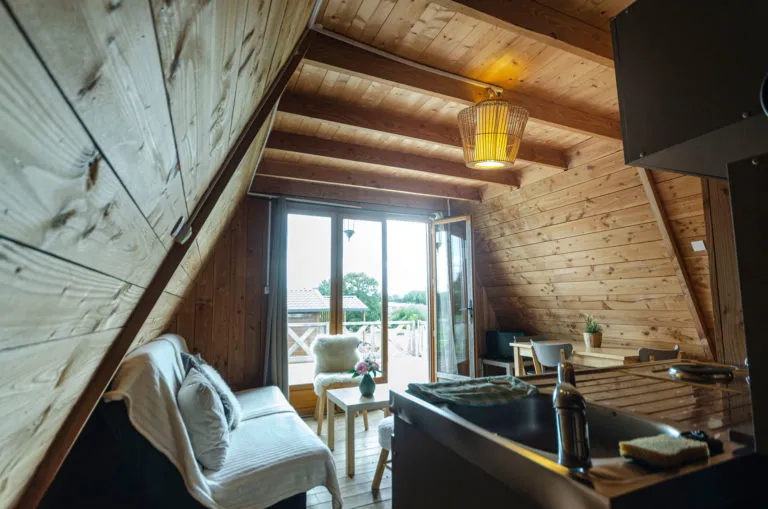 Cabane Tipi de la Ferme des Épis, Ouffières : image 5