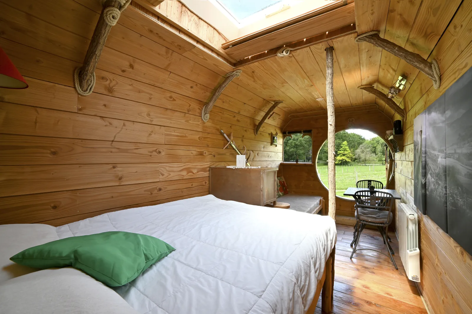 Cabane Végétalisée Les Ripaudières, Descartes : image 2