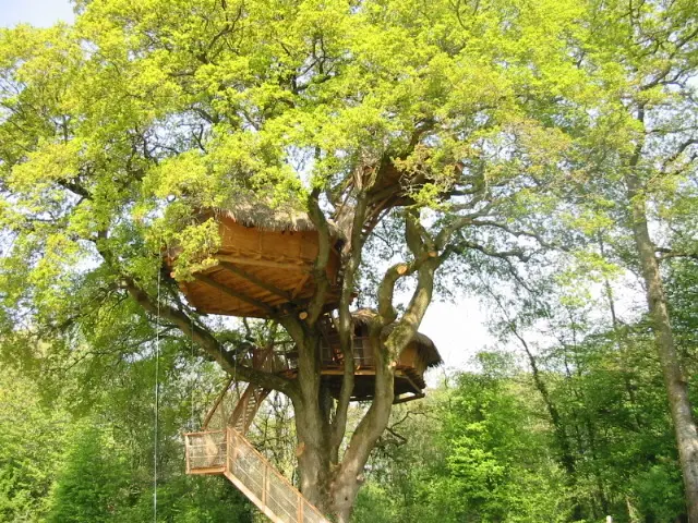Cabanes du Chêne Fou (hébergement insolite à la ferme), Longny les Villages