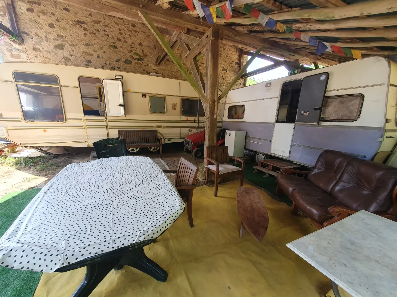 Caravane confort à la ferme, Saint-Germain-les-Belles : image 3