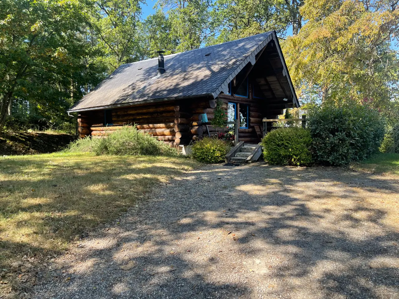 Chalet en rondins de la Bitarelle, Camps-Saint-Mathurin-Léobazel : image 4