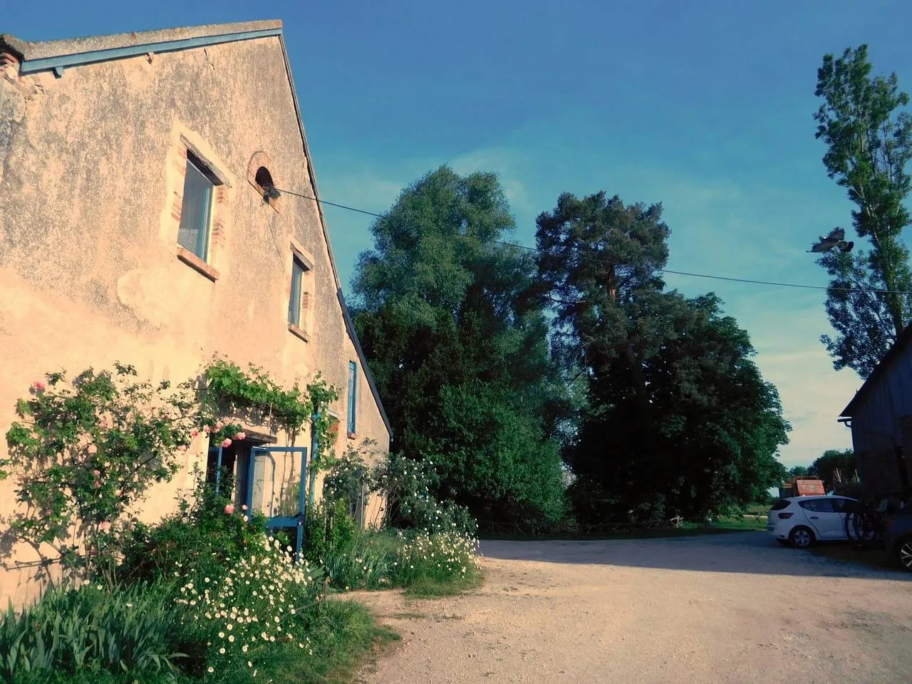Chambre 2 de la ferme bio (chambre d'hôtes à la ferme), Allouis