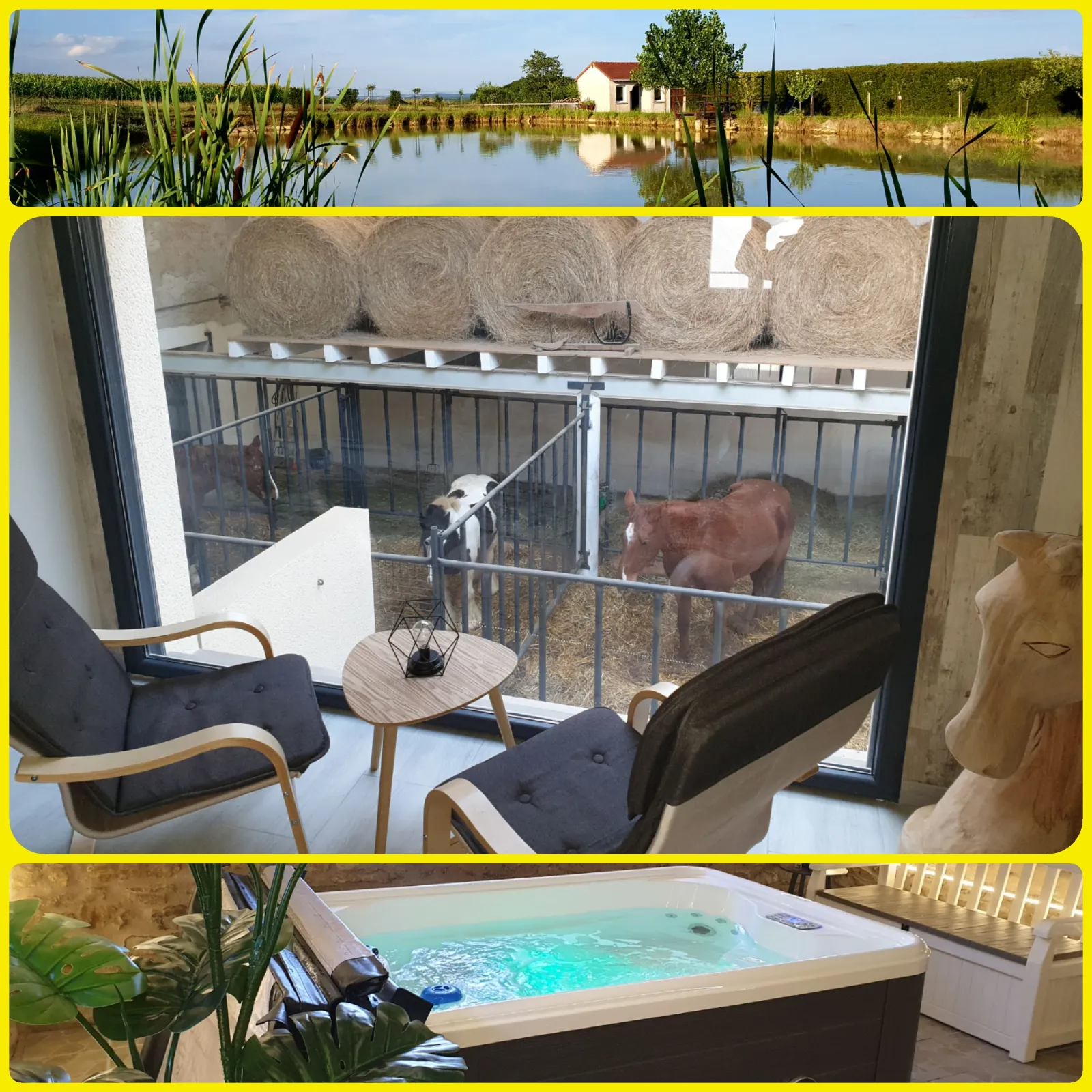 Chambre 5 des Equi-lodges, Fraisnes-En-Saintois : image 5