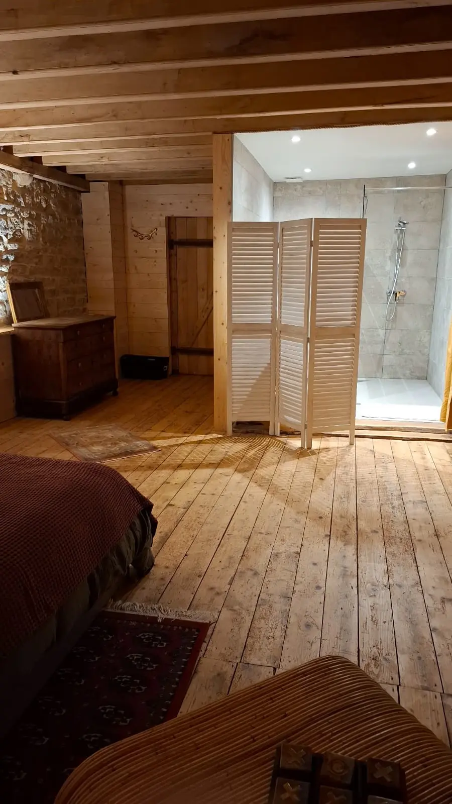 Chambre la Pêcherie au Grenier du Moulin, Darbonnay : image 3
