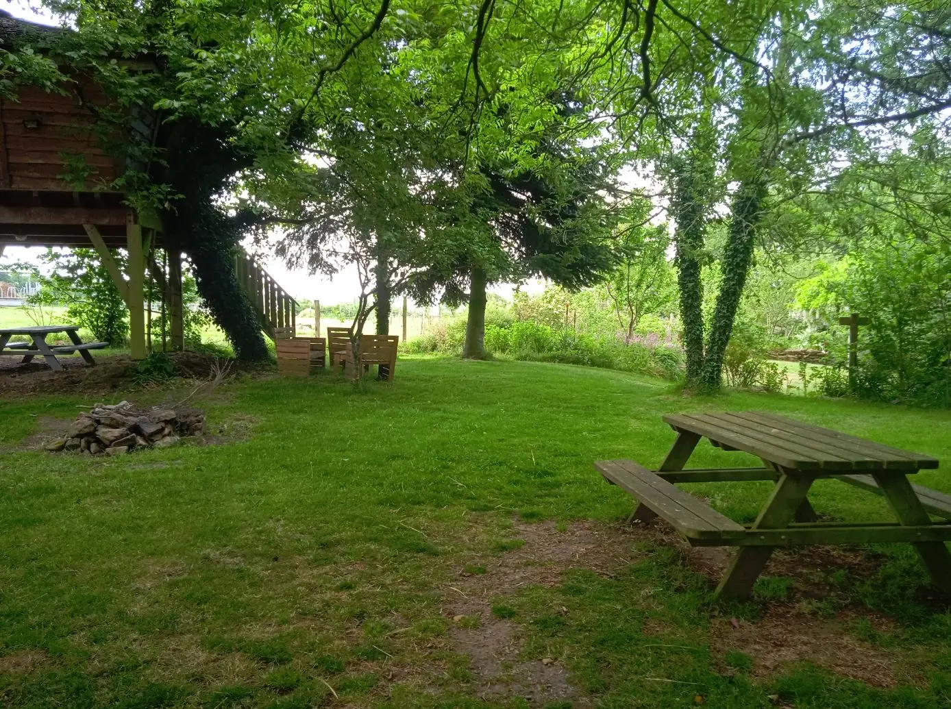 Chambre les Hirondelles aux Jardins de Coët-Kra, Plaudren : image 2