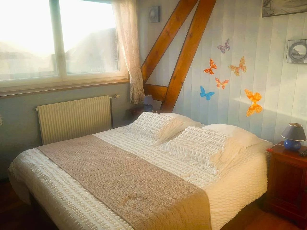 Chambre Mistral de la Ferme des 4 Vents (chambre d'hôtes à la ferme), Audinghen
