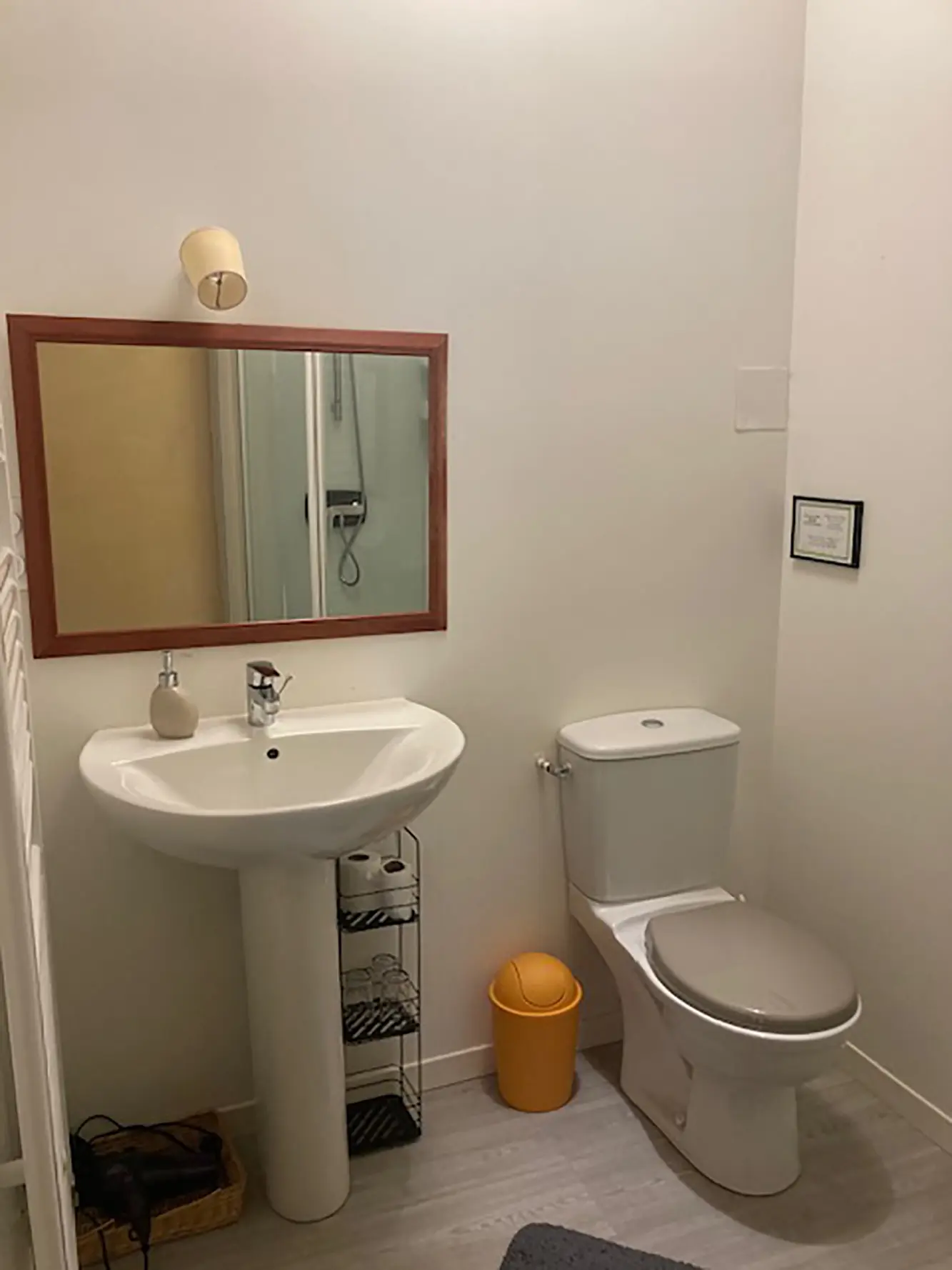 Chambre Orange à La Vieille Foulonnière, Pontorson : image 3