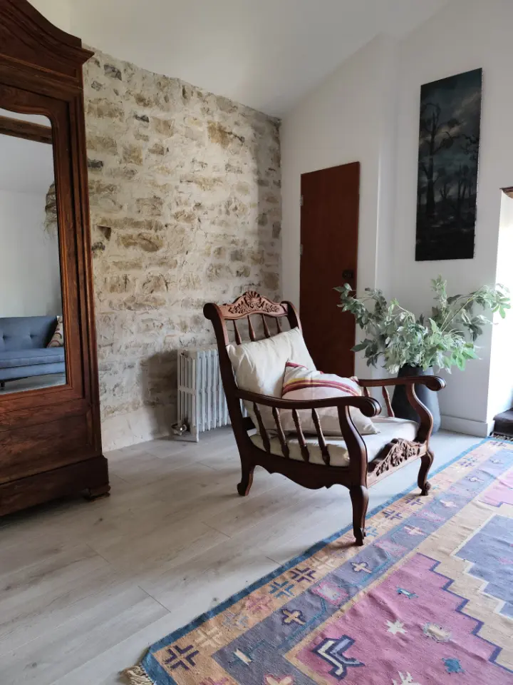 Chambre Terre de la Ferme Ohikoa, Saint-Étienne-d'Orthe : image 5