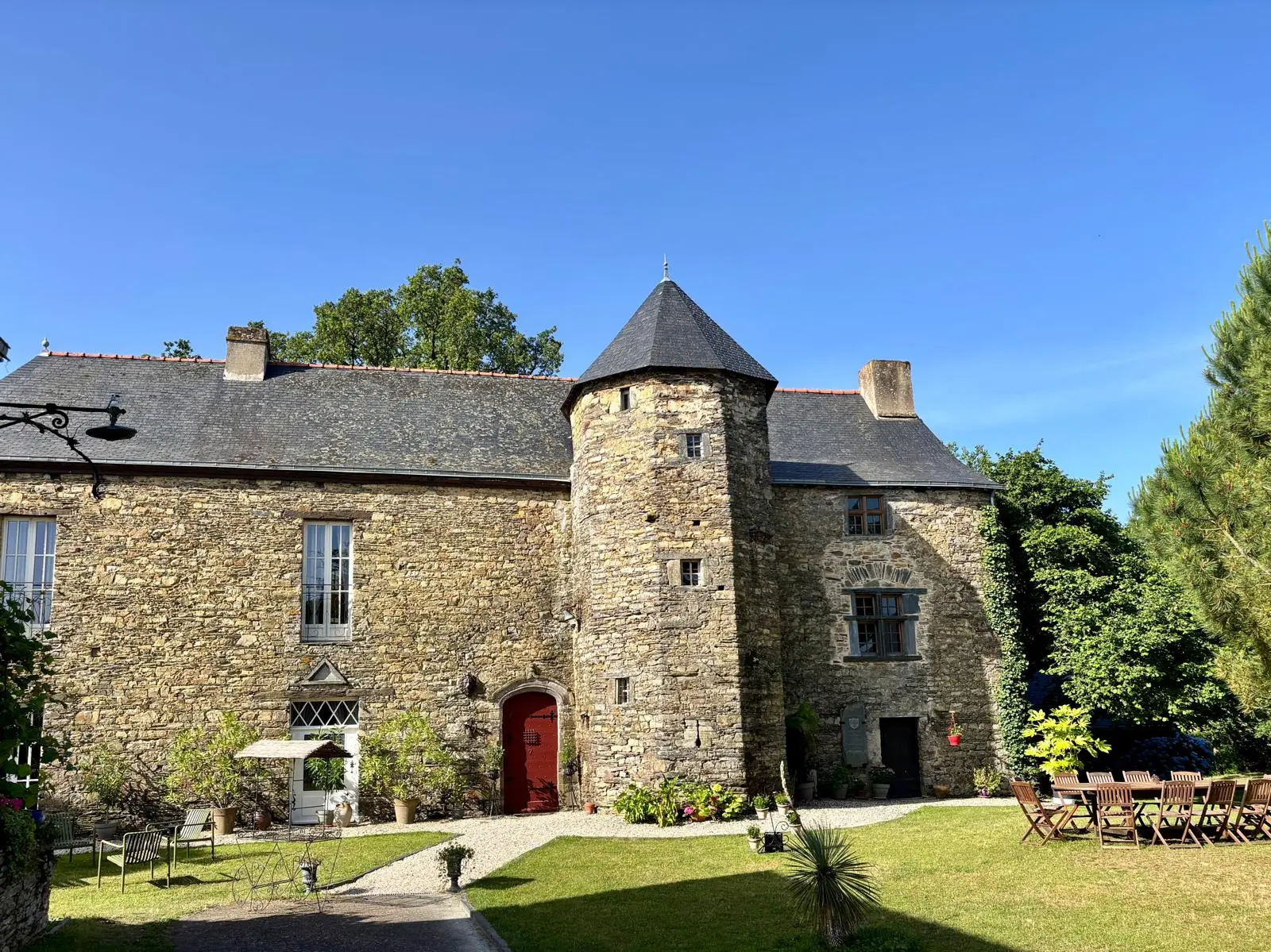 Domaine du Manoir de Cahan (chambre d'hôtes à la ferme), Grand-Fougeray