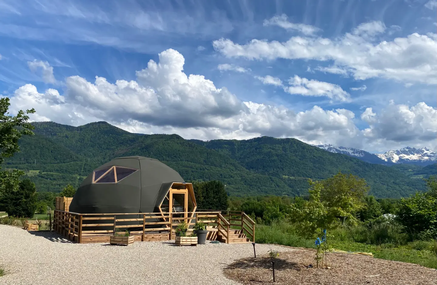 Dôme Belledonne (hébergement insolite à la ferme), Le Touvet