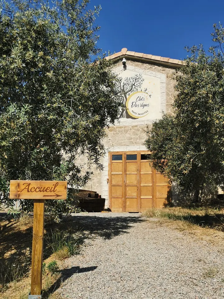 Dôme géodésique de Clots das Vignes (hébergement insolite à la ferme), Ansignan
