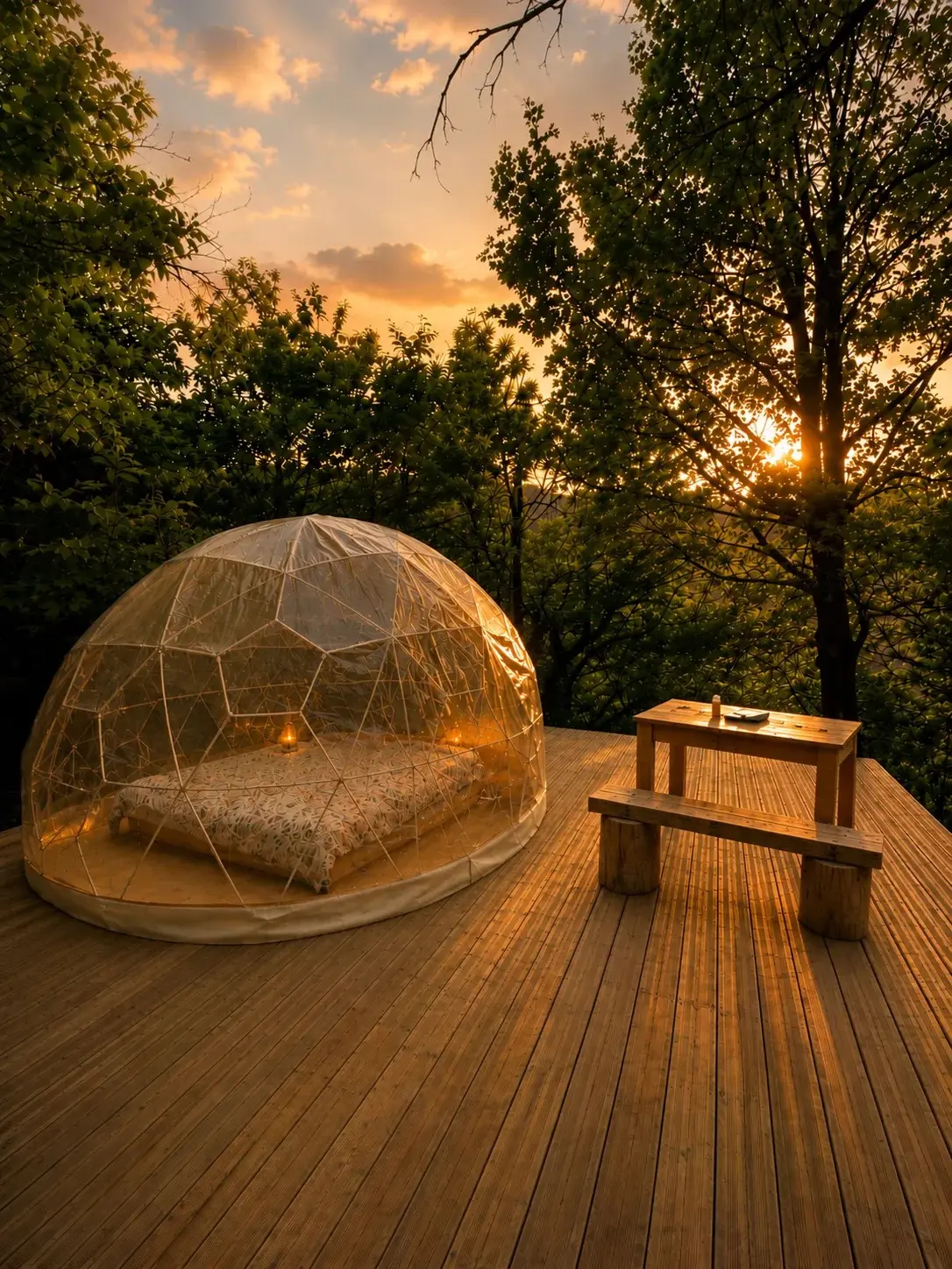 Dôme sous les Étoiles de Vialas (hébergement insolite à la ferme), Vialas