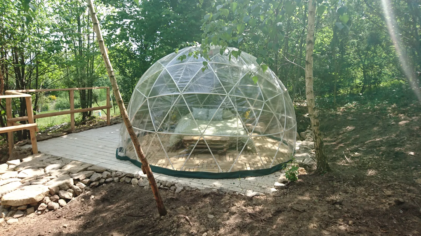 Dôme sous les Étoiles des Bois de Saint Auvent, La Geneytouse : image 3