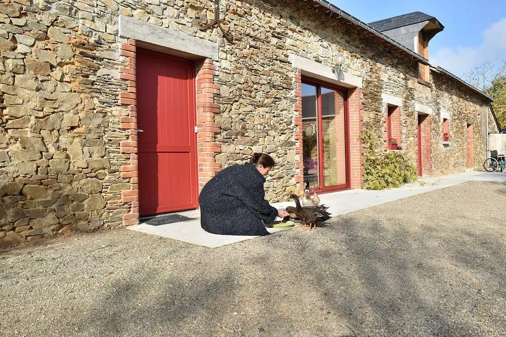 Éco-gîte Aneth du Savoureux Jardin (gîte à la ferme), Challain-la-Potherie