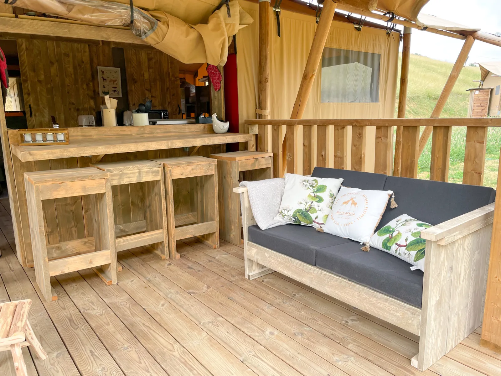 Écolodge Dreamer de la Ferme du Hitton, Biran : image 4
