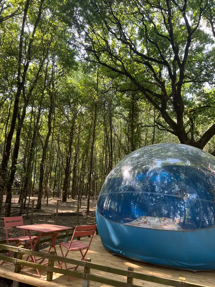 Fun en Bulle (hébergement insolite à la ferme), Saint-Christophe-du-Ligneron