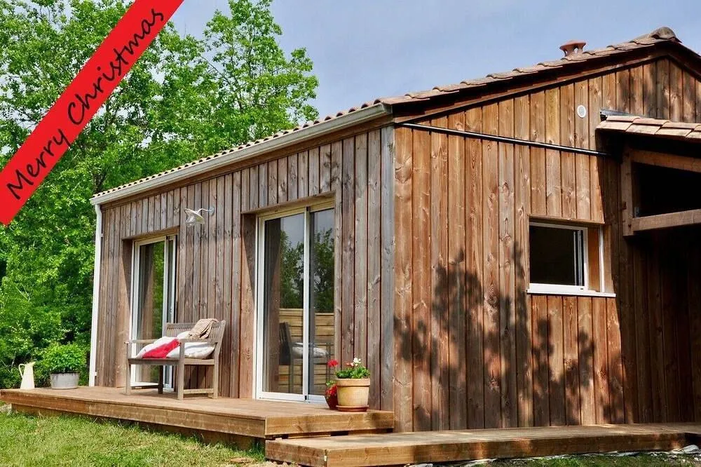 Maison bois de la ferme bio (gîte à la ferme), Tabanac