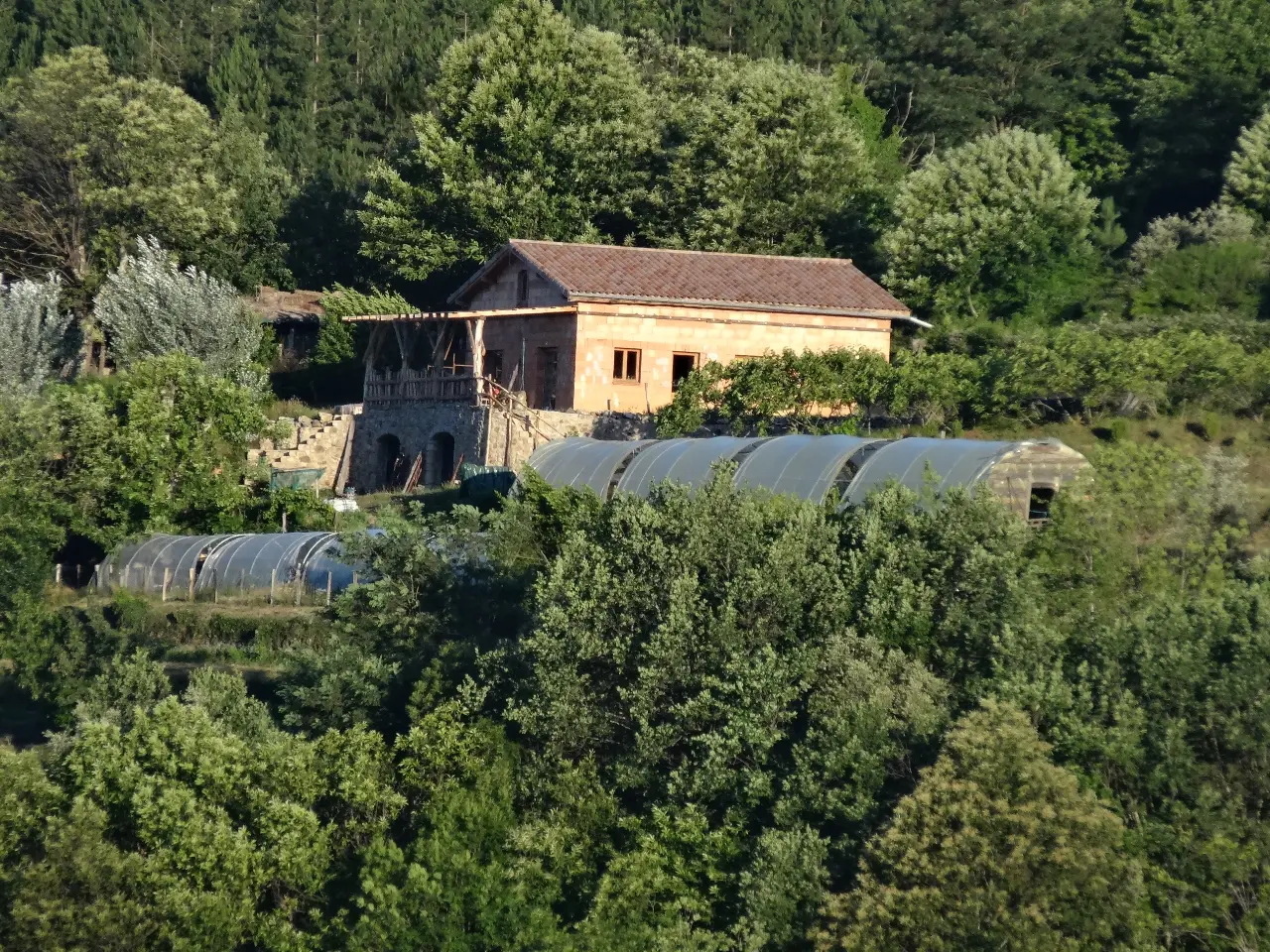 Gîte de la ferme bio des Cévennes ardéchoises (gîte à la ferme), Rocles