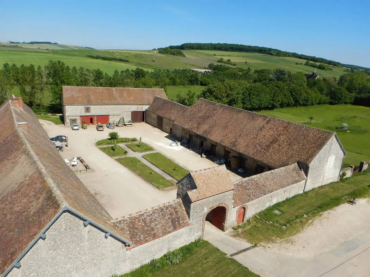 Gîte de la Ferme des Prés (gîte à la ferme), Les Vallées de la Vanne