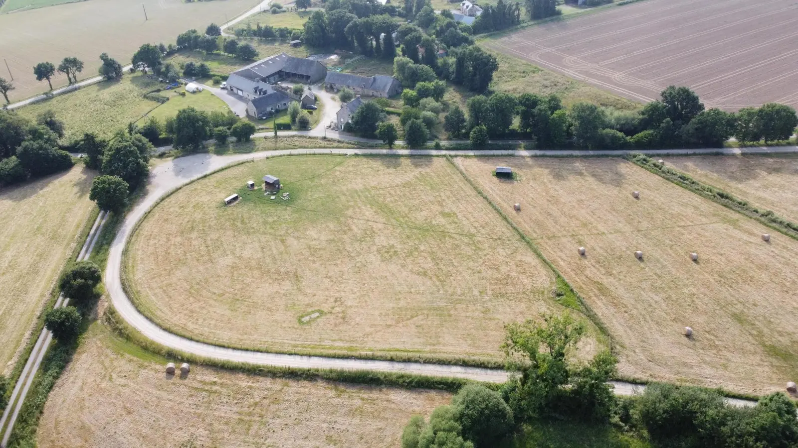 Glamping de l'Écodomaine de Bolan (tente à la ferme), Saint-Gérand-Croixanvec
