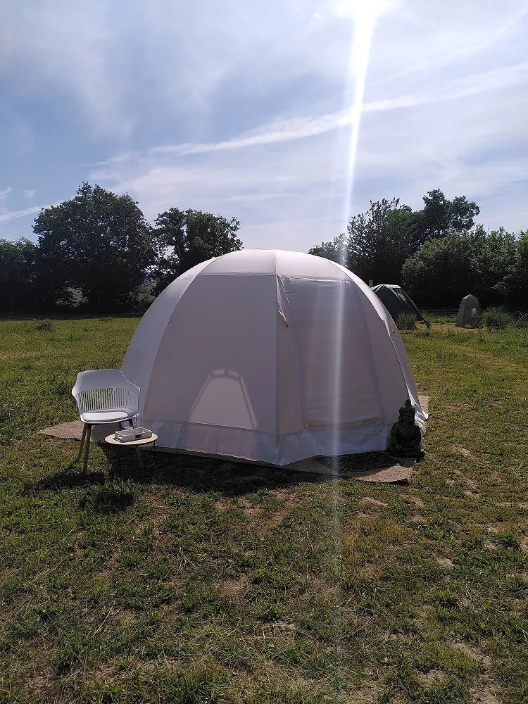 Hutte Amérindienne des Pierres Jumelles, Sainte-Gemmes-le-Robert : image 4