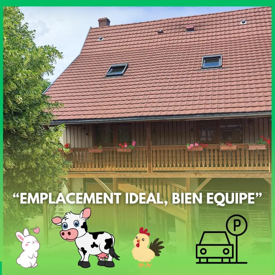 Insolit'appart à la ferme (gîte à la ferme), Horbourg-Wihr