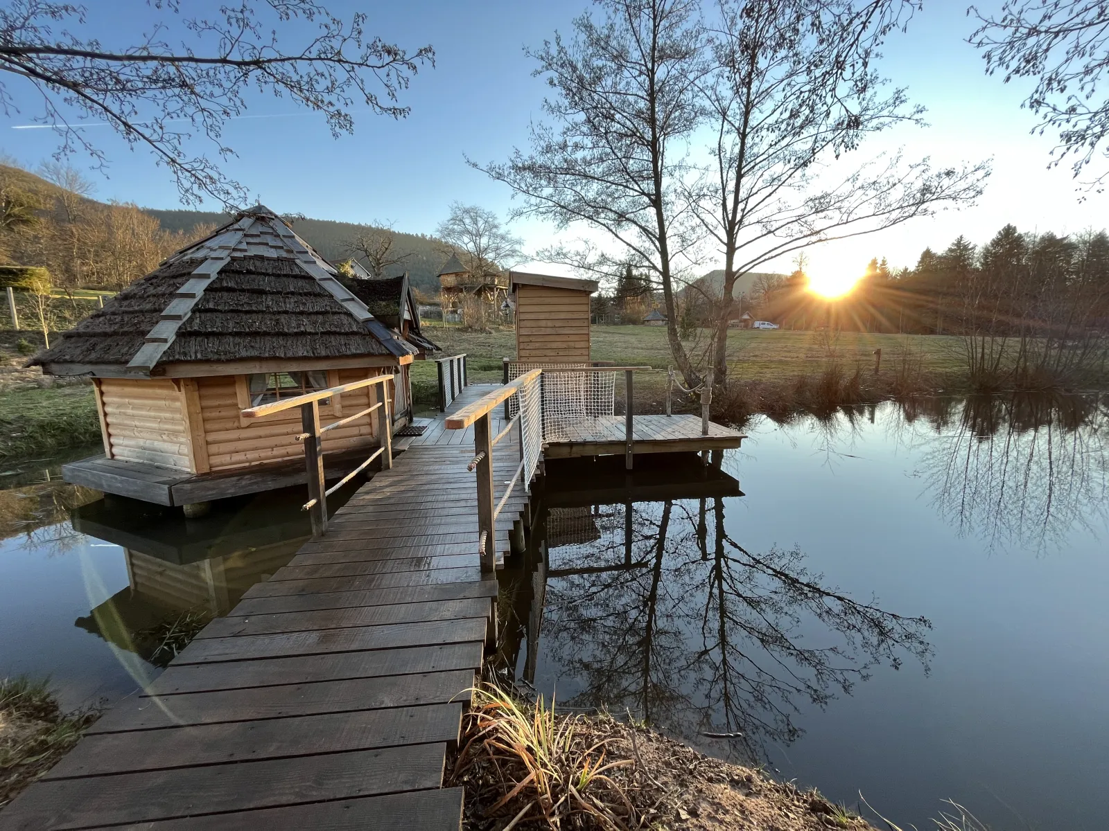 Kota des Cambuses (hébergement insolite à la ferme), Saint-Dié-des-Vosges