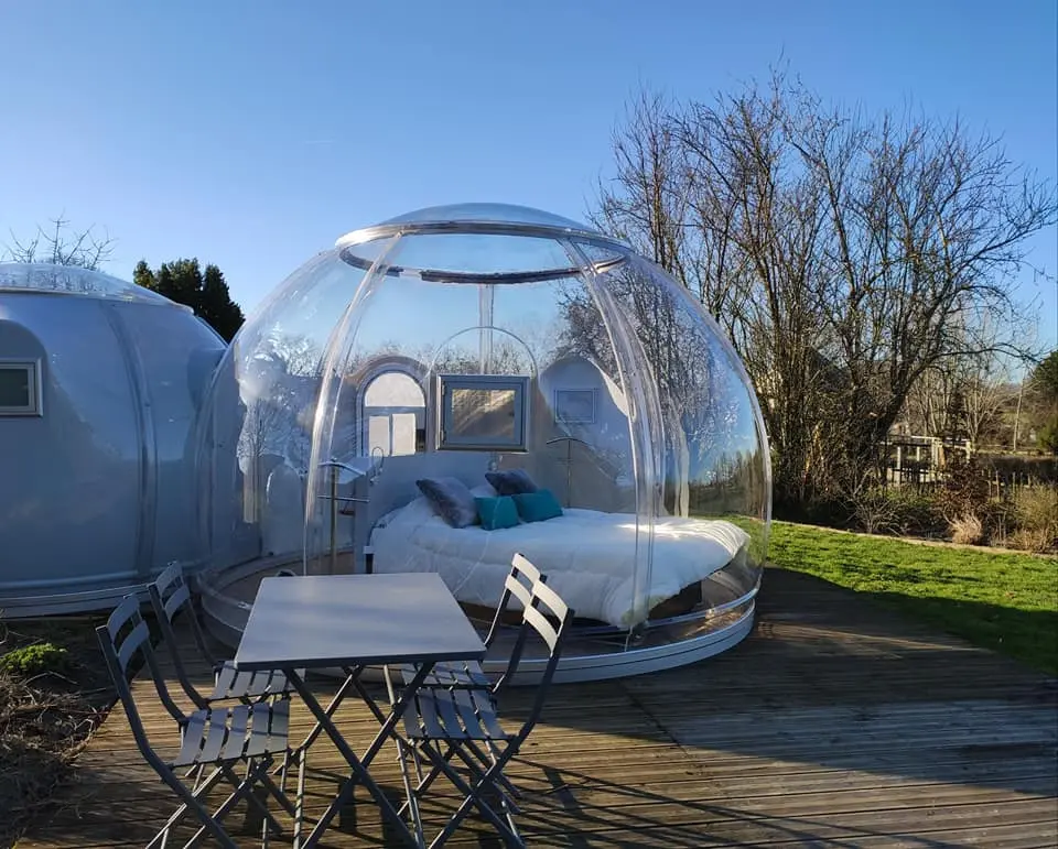 La Bulle des Bulles d'O (hébergement insolite à la ferme), Saint-André-sur-Sèvre
