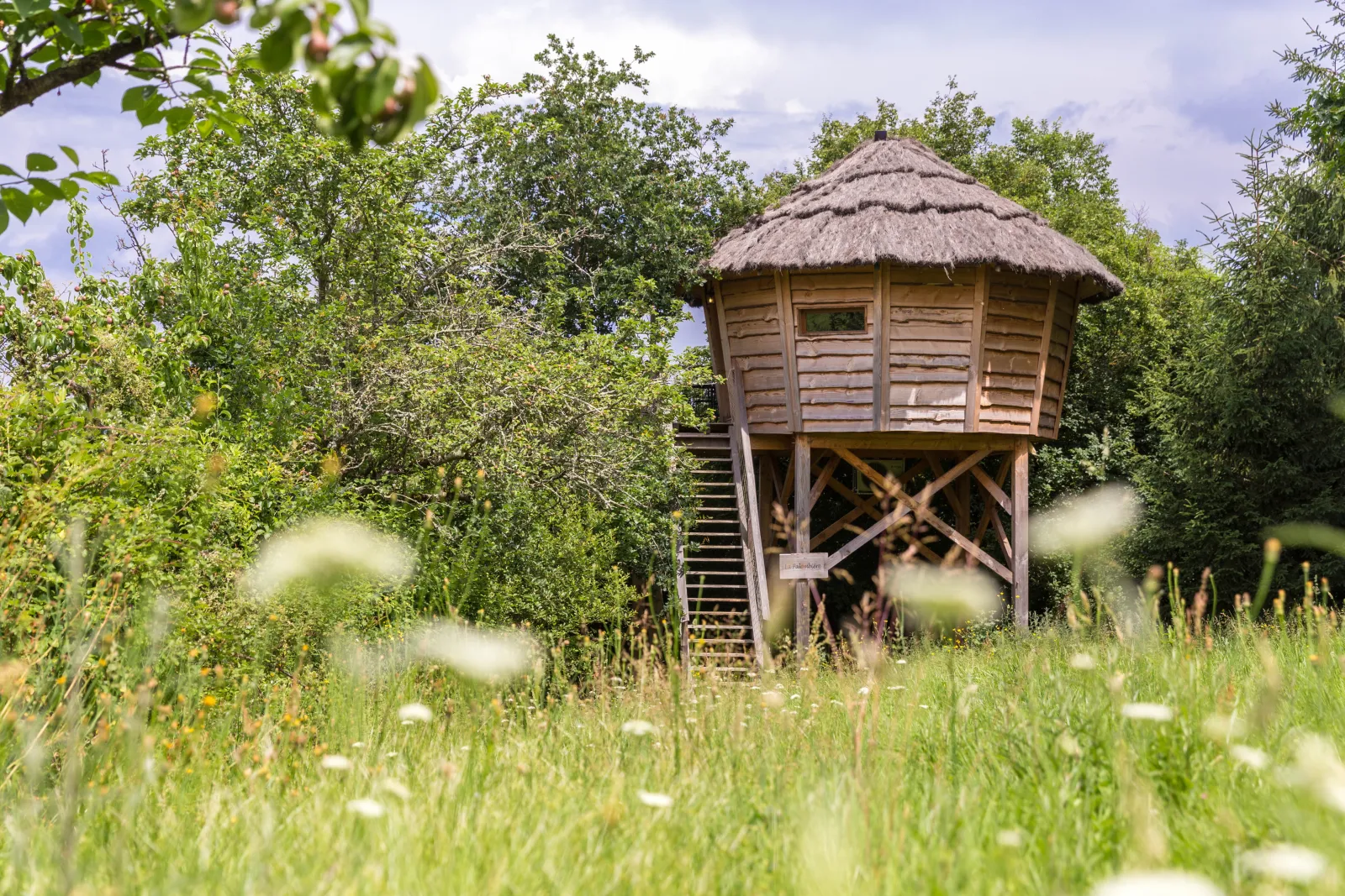 La Palombière (hébergement insolite à la ferme), Saint-Griède