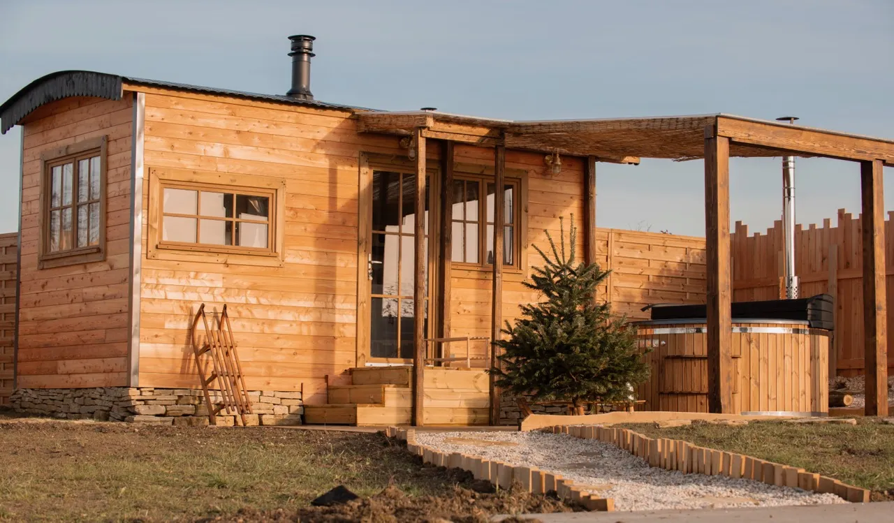 La Roulotte du Ranch Martreux (hébergement insolite à la ferme), Blâmont