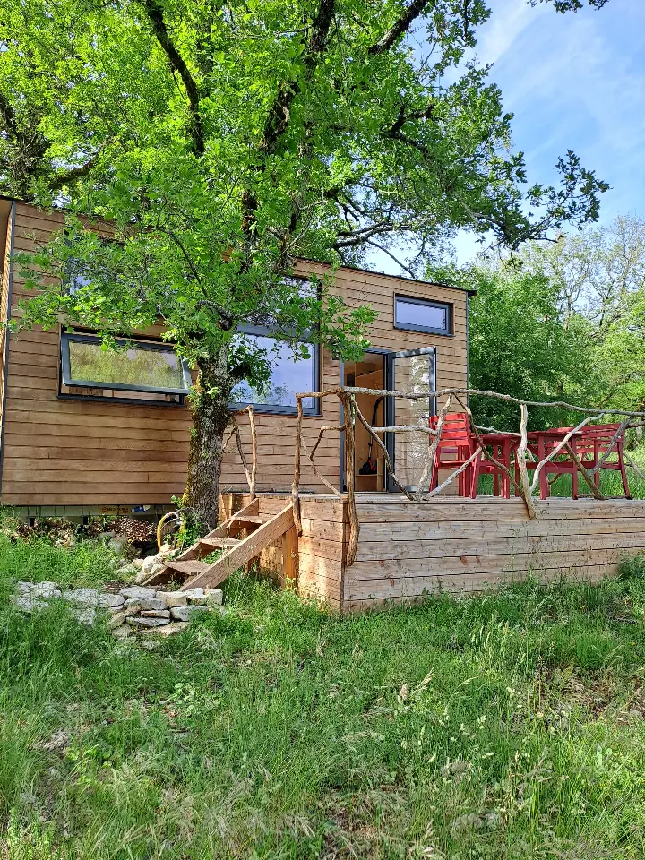 La Vie au Vert (hébergement insolite à la ferme), Labastide-du-Vert