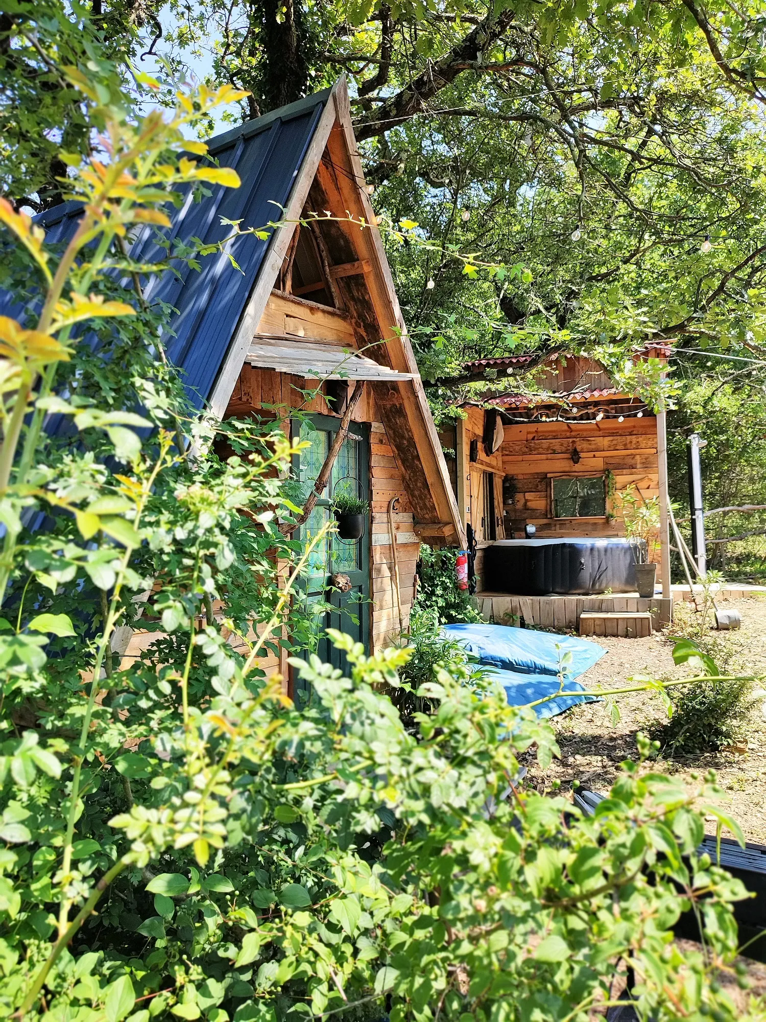 Le Campement Sous les Pins (hébergement insolite à la ferme), Saulce-sur-Rhône