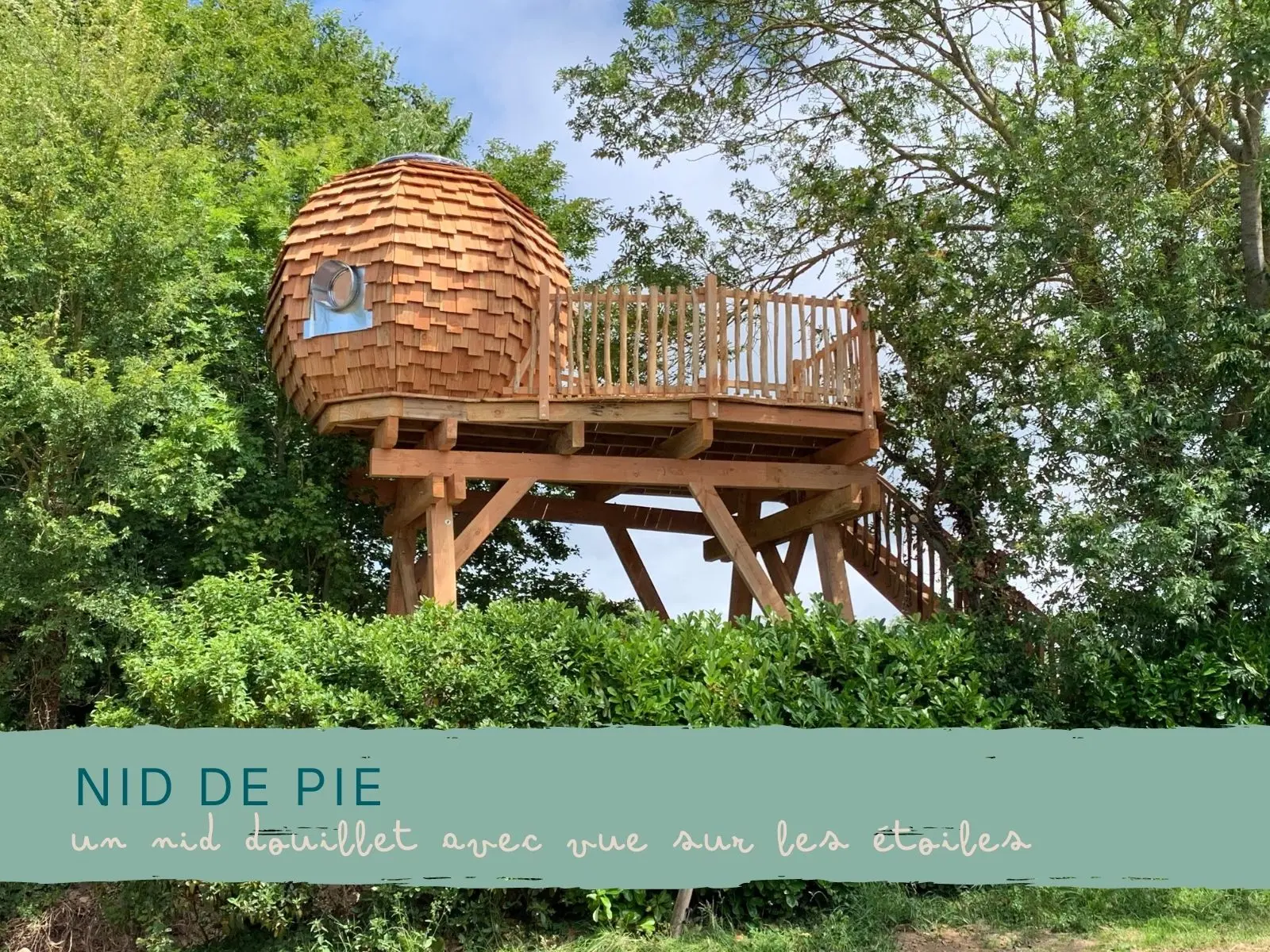 Le Nid des Hirondelles (hébergement insolite à la ferme), Erquy