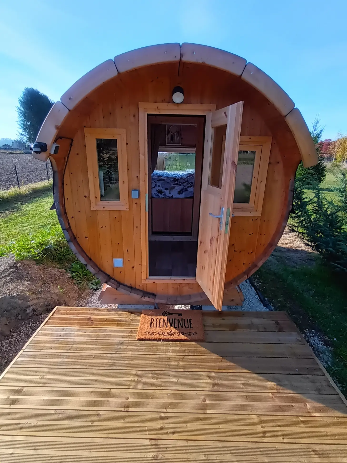 Le Tonneau des Cabanes d'Hérande, Fouchères : image 2
