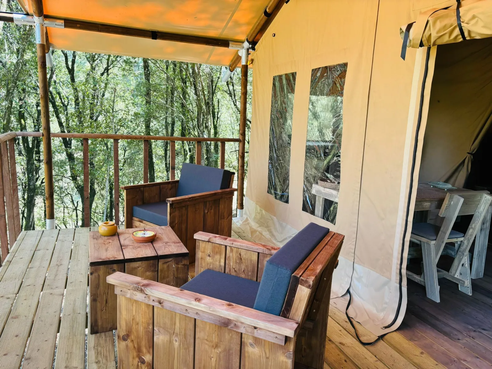 Lodge Chiosa (tente à la ferme), Olivese