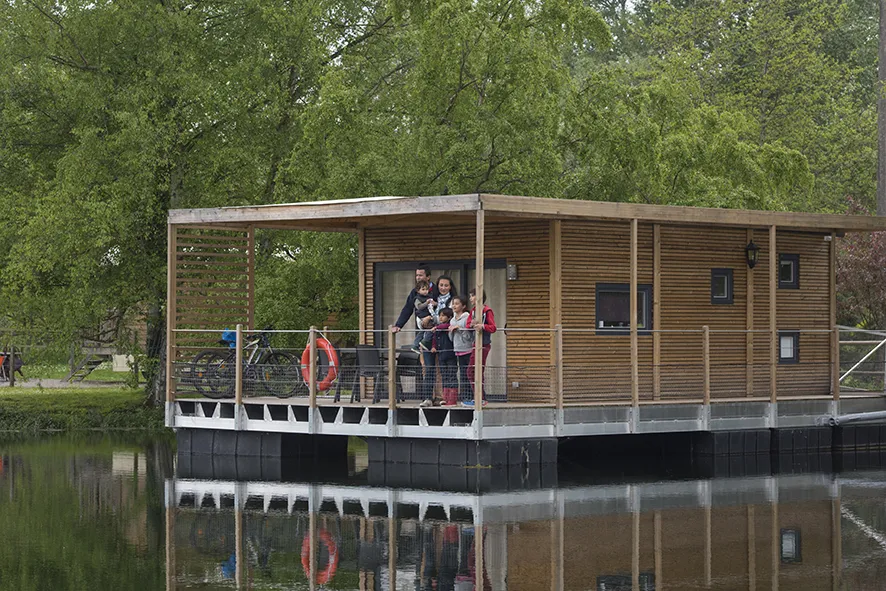 Maison sur l'eau 1 du LieuDieu, Beauchamps : image 2