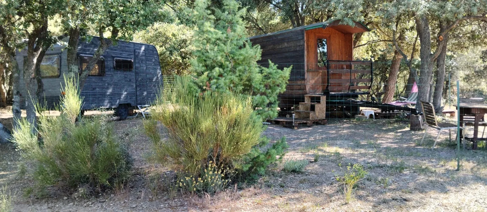 Roulotte connexion au vivant (hébergement insolite à la ferme), Esparron-de-Verdon