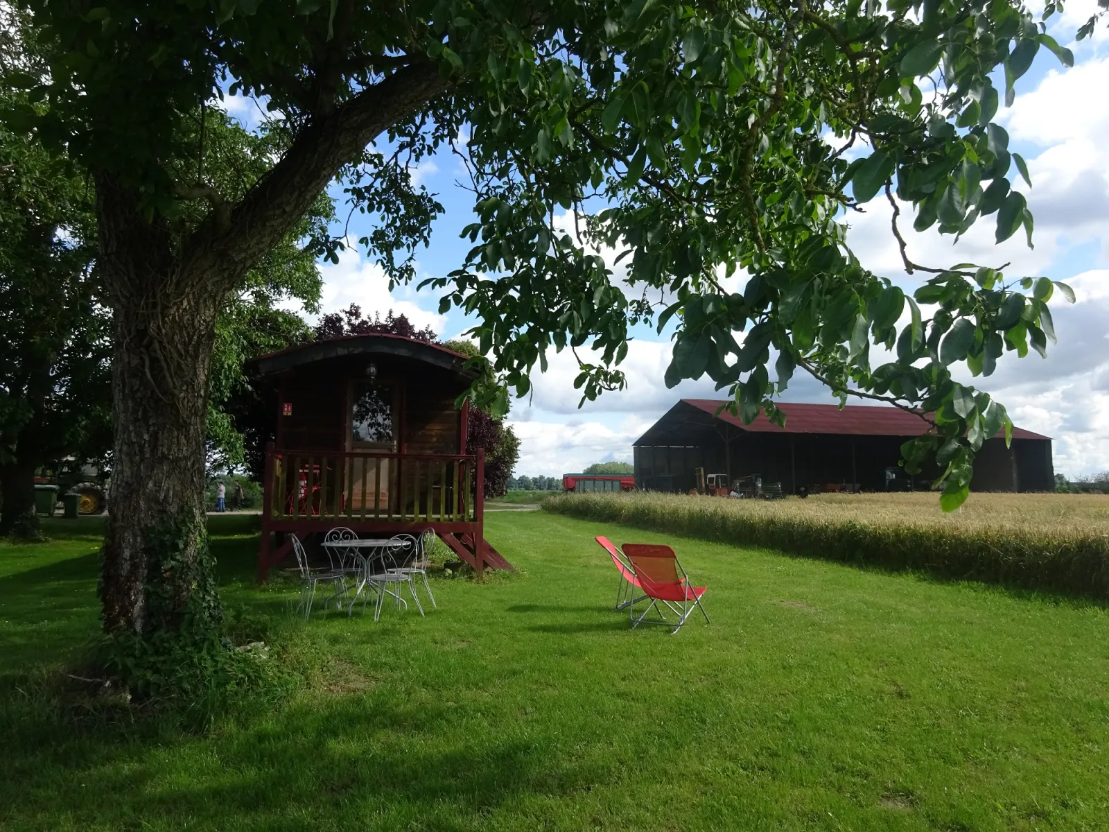 Roulotte de la Ferme de l'Isle, Avaray : image 3
